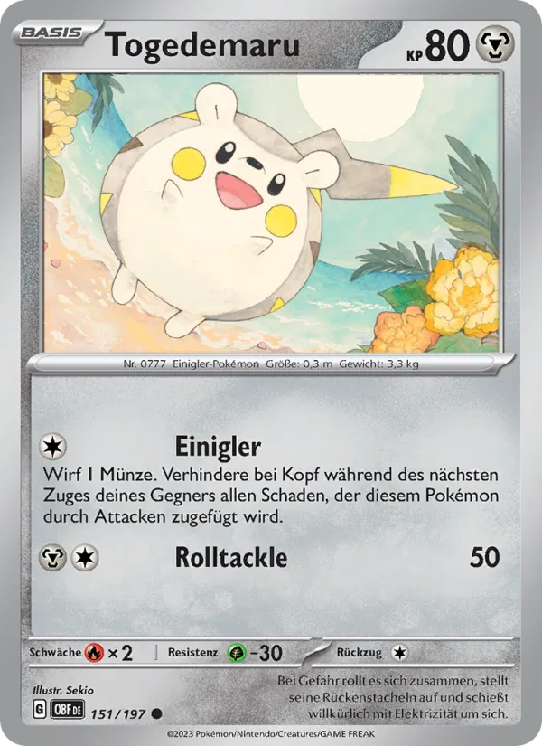 Togedemaru (OBF 151)