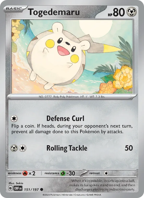 Togedemaru (OBF 151)