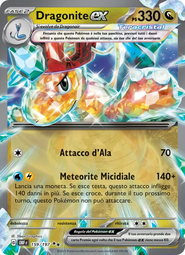 Dragonite ex (OBF 159)