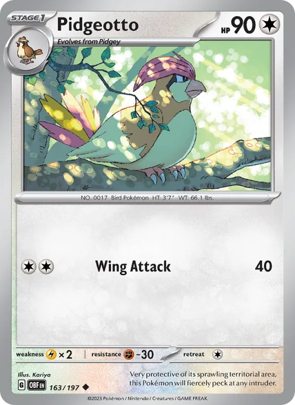 Pidgeotto (OBF 163)