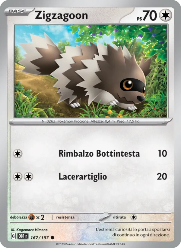 Zigzagoon (OBF 167)