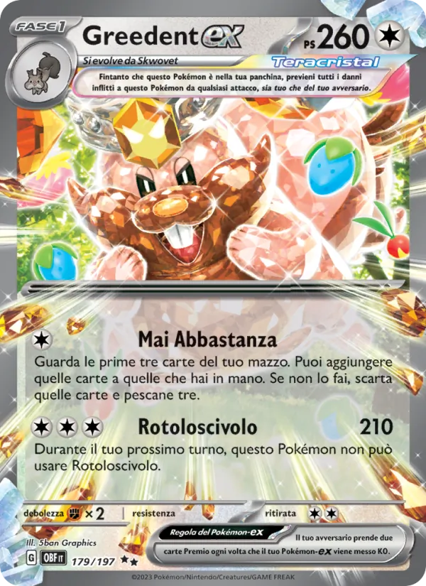 Greedent ex (OBF 179)