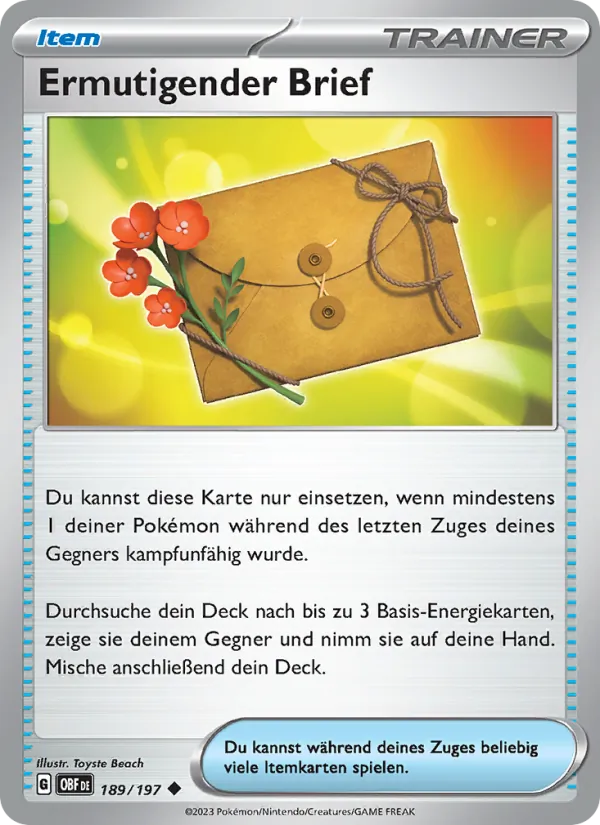 Ermutigender Brief (OBF 189)