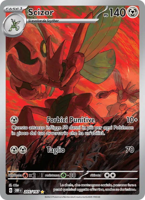 Scizor (OBF 205)