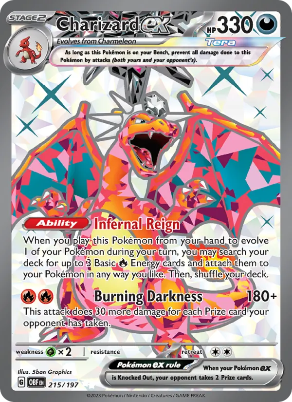 Charizard ex (OBF 215)