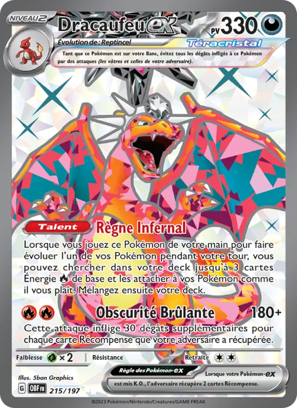 Charizard ex (OBF 215)