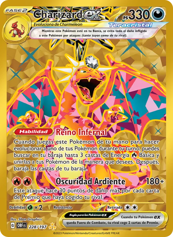 Charizard ex (OBF 228)