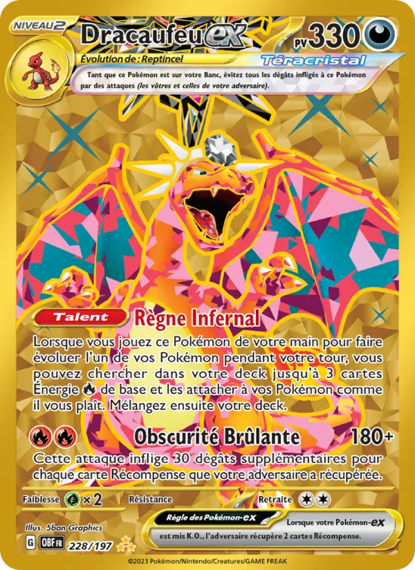 Charizard ex (OBF 228)