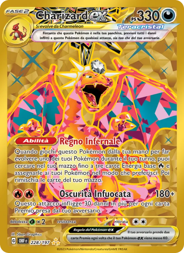 Charizard ex (OBF 228)