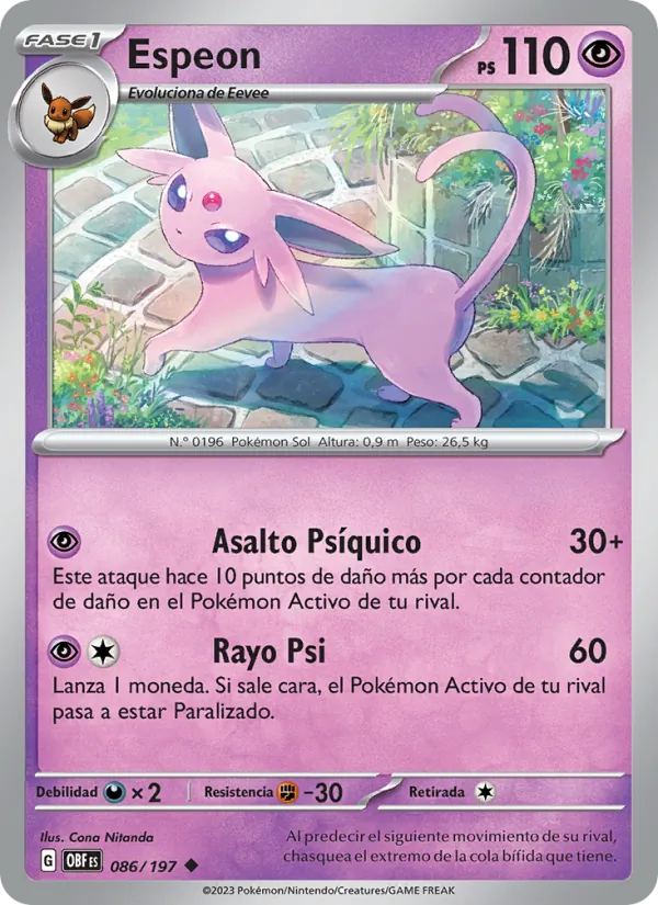 Espeon (OBF 086)