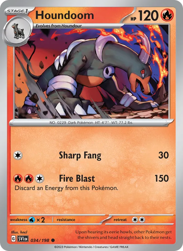 Houndoom (BOO23 SVI 034)