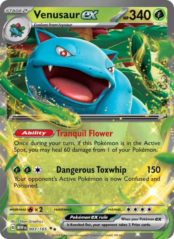 Venusaur ex (MEW 003)