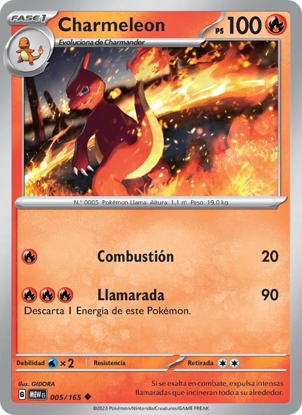 Charmeleon (MEW 005)