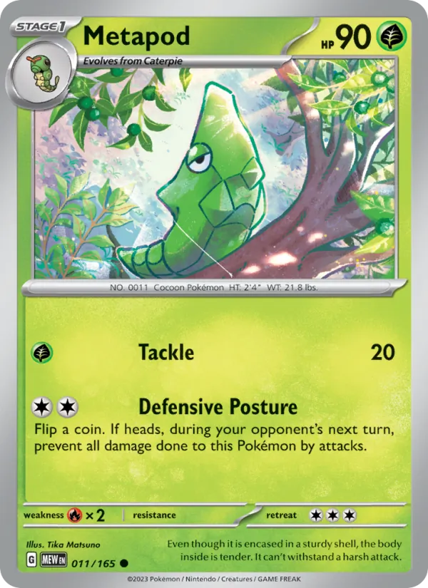 Metapod (MEW 011)