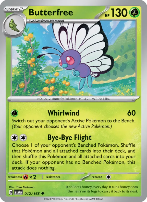 Butterfree (MEW 012)