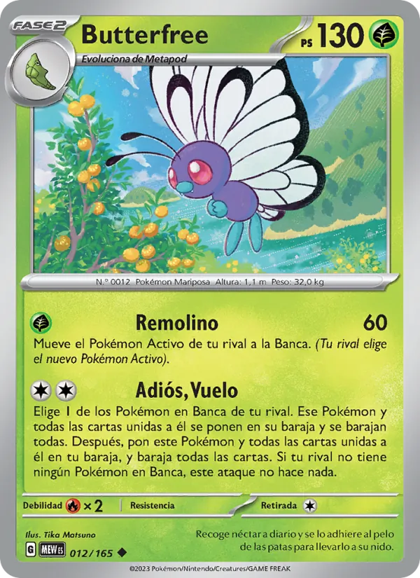 Butterfree (MEW 012)