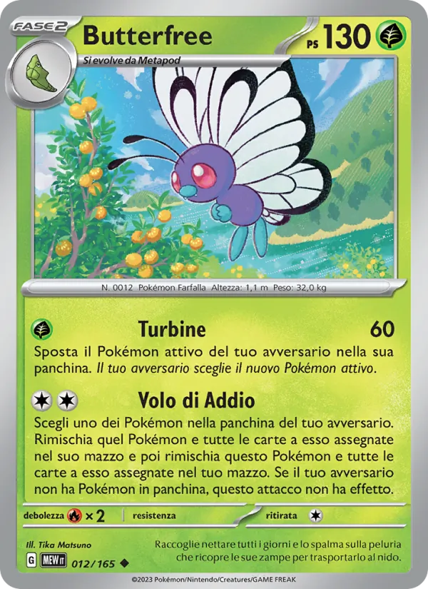 Butterfree (MEW 012)