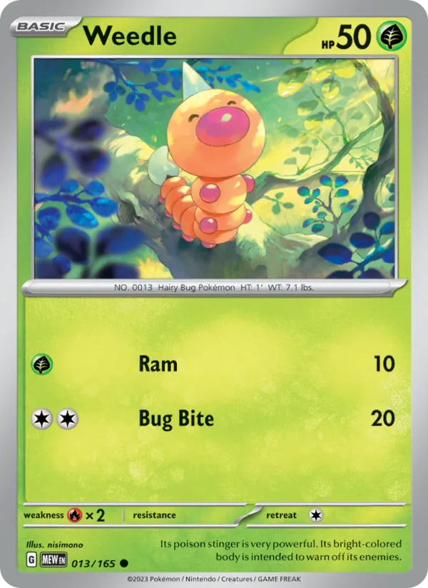Weedle (MEW 013)