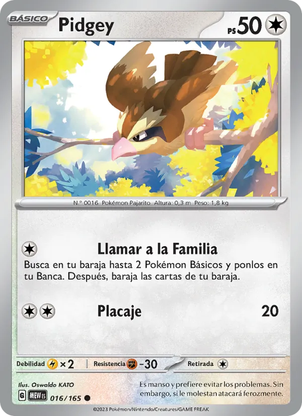 Pidgey (MEW 016)