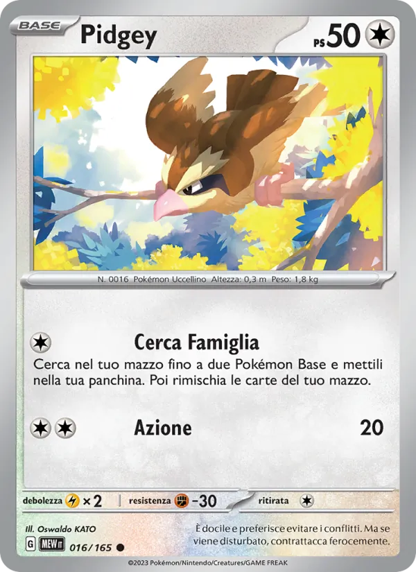 Pidgey (MEW 016)
