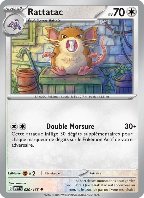 Raticate (MEW 020)
