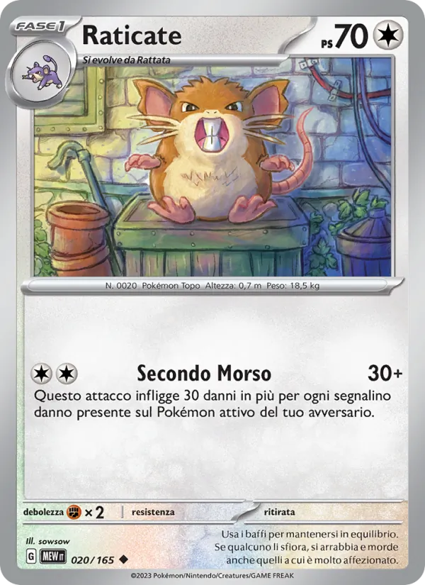 Raticate (MEW 020)