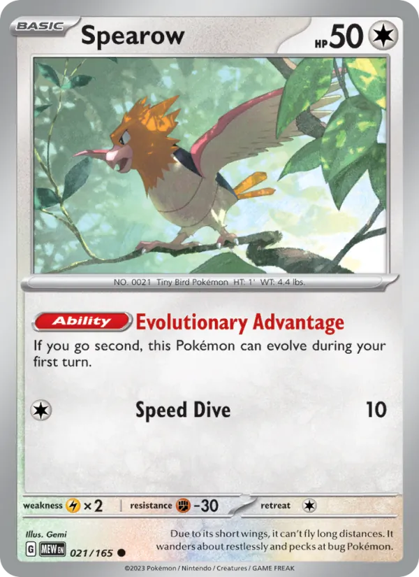 Spearow (MEW 021)