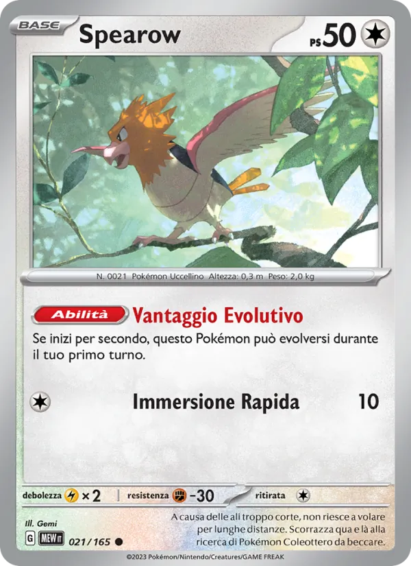 Spearow (MEW 021)