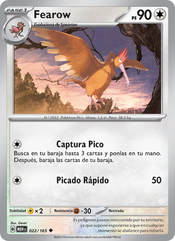 Fearow (MEW 022)
