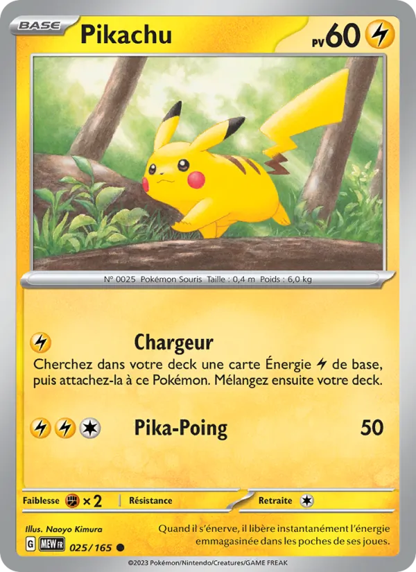 Pikachu (MEW 025)