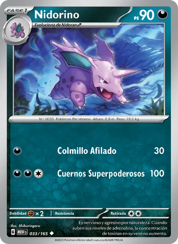 Nidorino (MEW 033)