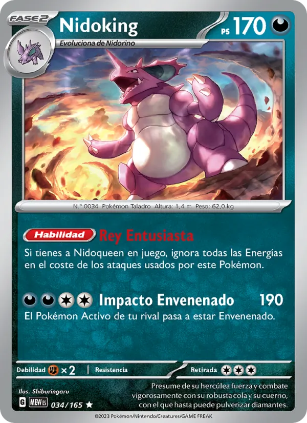 Nidoking (MEW 034)