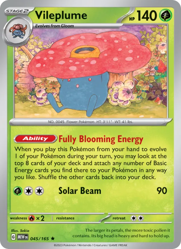 Vileplume (MEW 045)