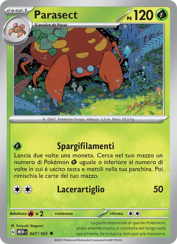 Parasect (MEW 047)