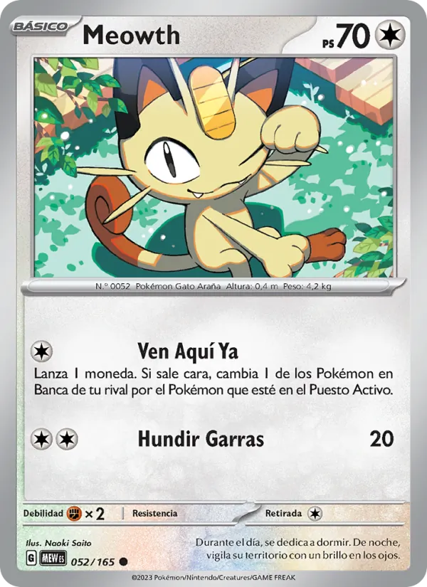 Meowth (MEW 052)