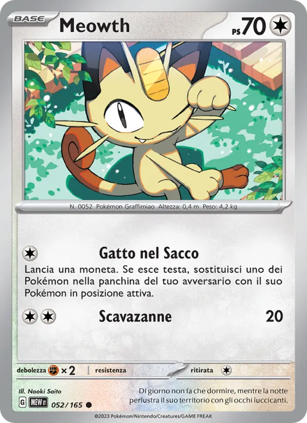 Meowth (MEW 052)