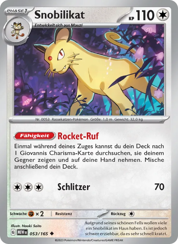 Snobilikat (MEW 053)