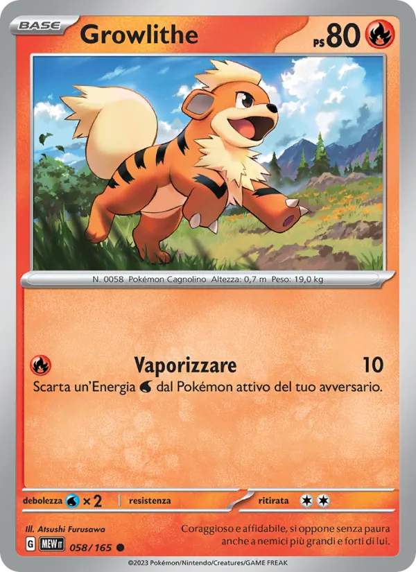 Growlithe (MEW 058)
