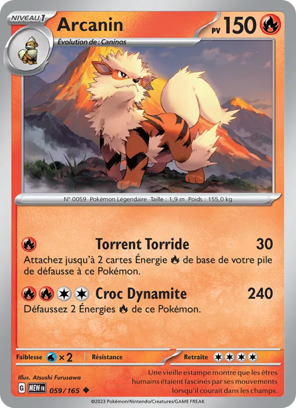 Arcanine (MEW 059)