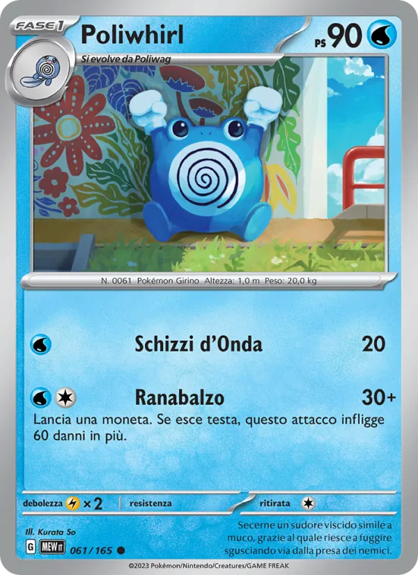 Poliwhirl (MEW 061)
