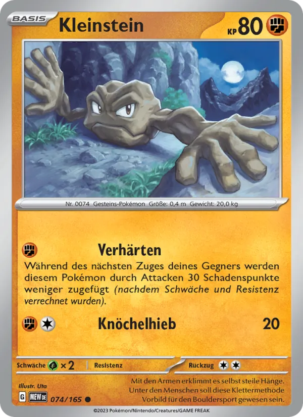 Kleinstein (MEW 074)