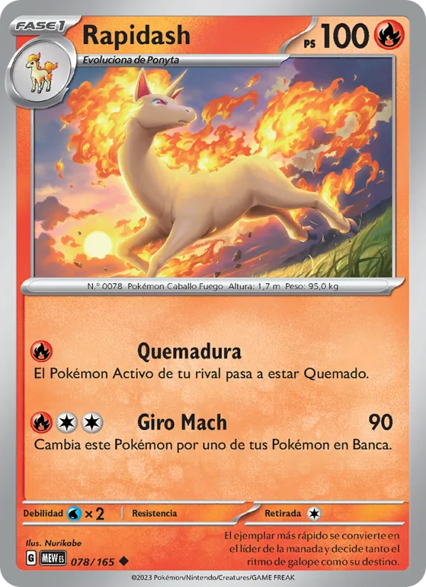Rapidash (MEW 078)