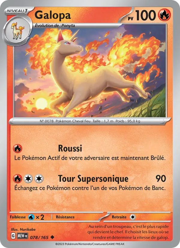 Rapidash (MEW 078)