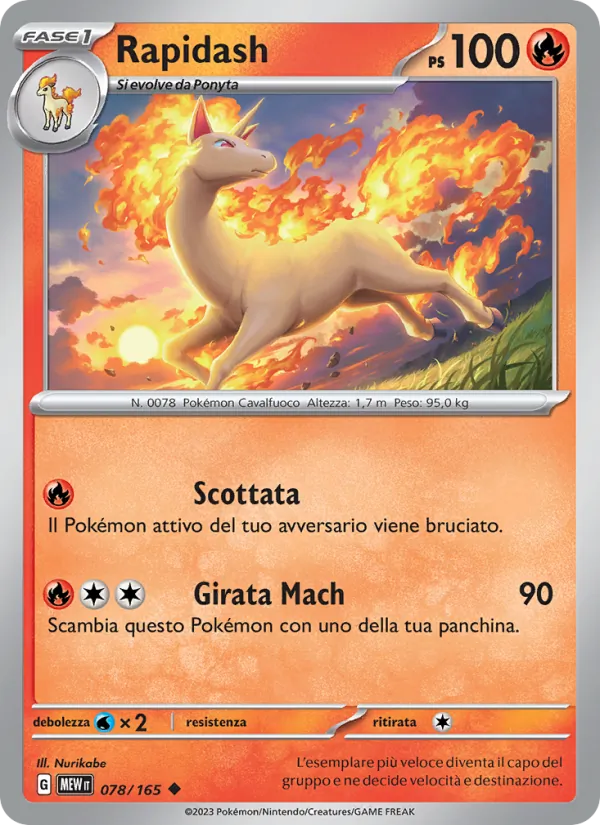 Rapidash (MEW 078)