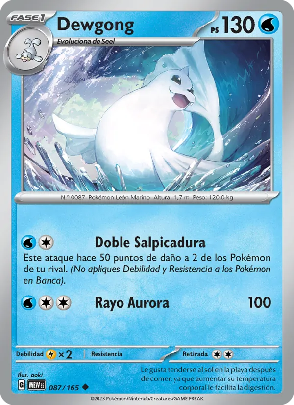 Dewgong (MEW 087)