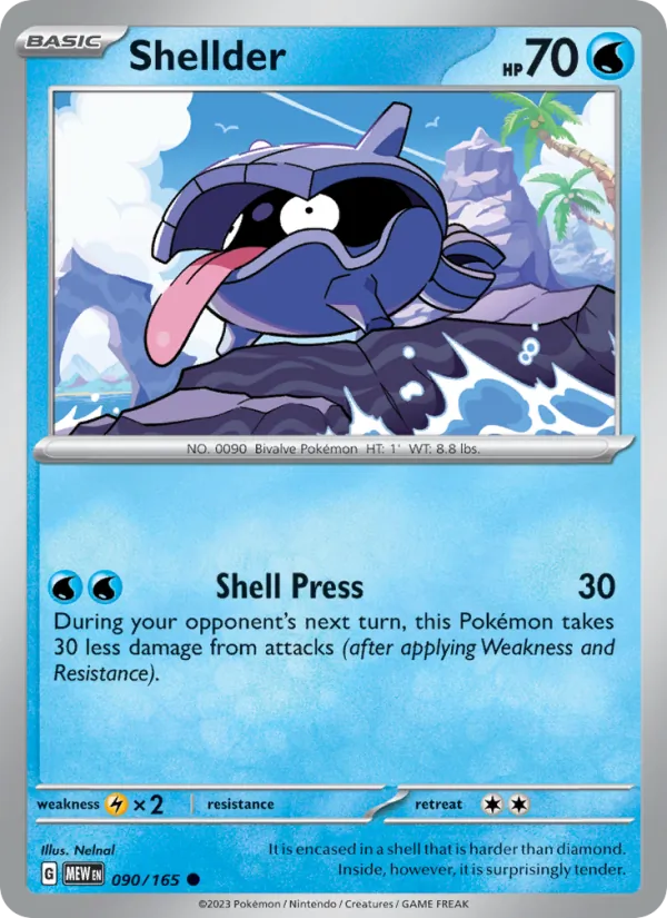 Shellder (MEW 090)