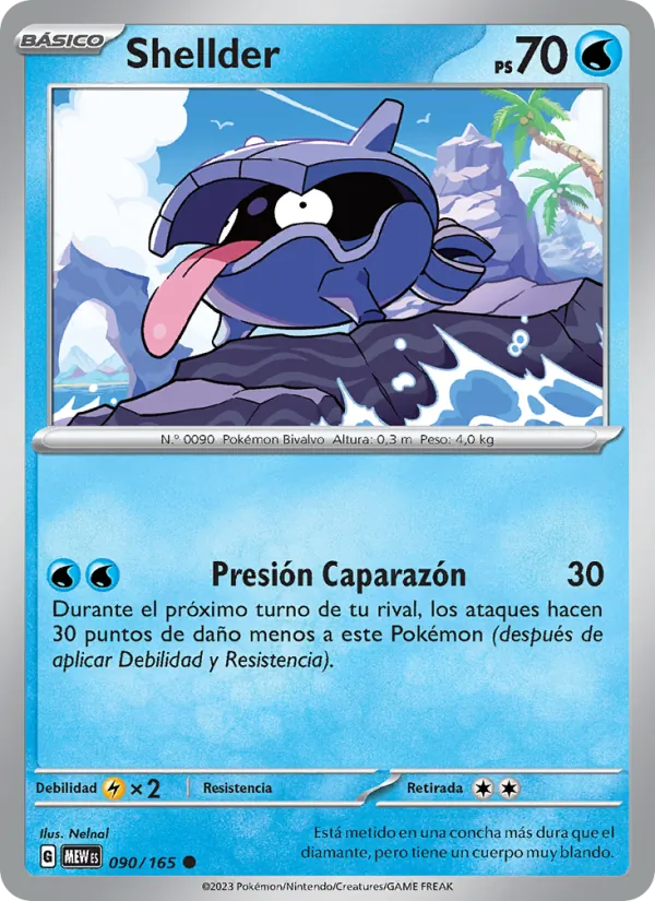 Shellder (MEW 090)