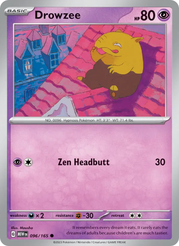 Drowzee (MEW 096)
