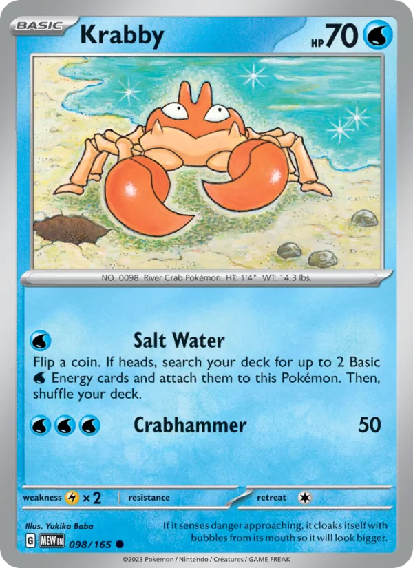 Krabby (MEW 098)