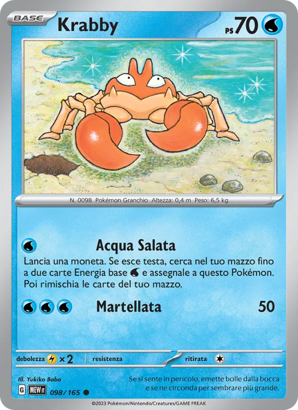 Krabby (MEW 098)